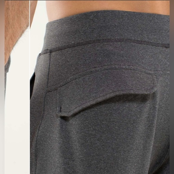 Lululemon Kung Fu Pant Heathered Soot Sz L - Picture 5 of 14